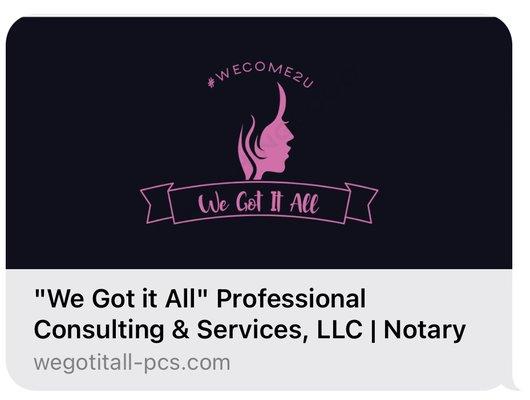 We Got it all PCS_Mobile Notary