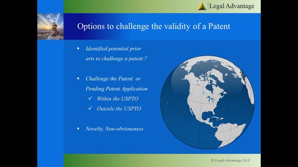 Options to Challenge the validity of Patent