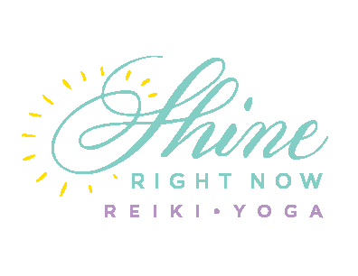 Shine Right Now Reiki and Yoga logo