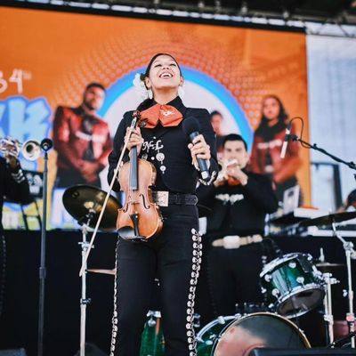 Performing at the West Adams Block Party festival!