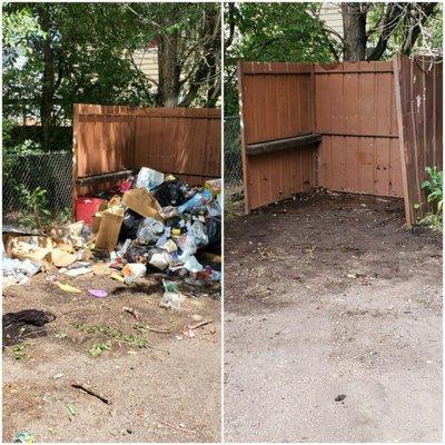 Yard cleanouts