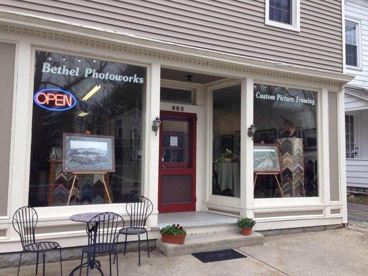 Storefront located at 226 Greenwood Avenue Bethel, CT Custom Frame Gallery