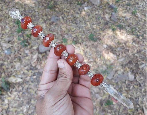 Wands used for healing energy & for chakra balancing