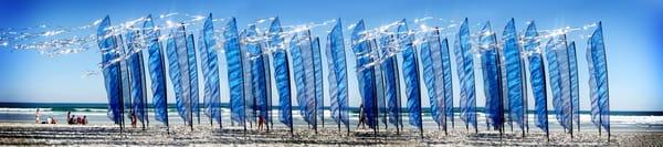 A grouping of our Liquid Windfeathers in Lapis