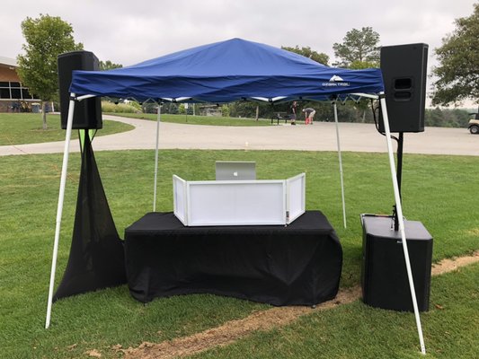 Golf Tournament setup