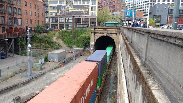 Great Northern Tunnel Historical Marker in Seattle WA