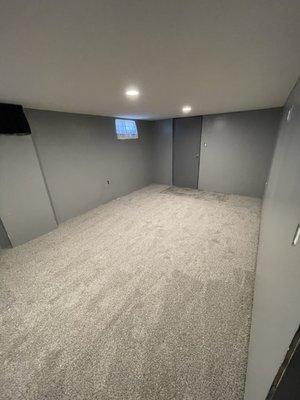 Basement finished