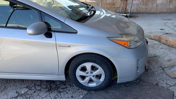 2015 PRIUS COMPLETED WORK BACK TO PRE-ACCIDENT CONDITION # 2