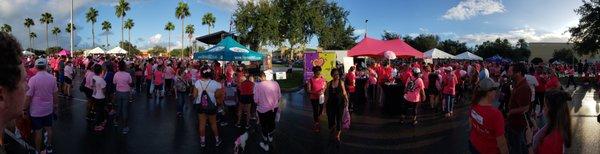 TEPAS BREAST CENTER is proud to be an annual sponsor of Making Strides for Breast Cancer Walk, Viera, Florida