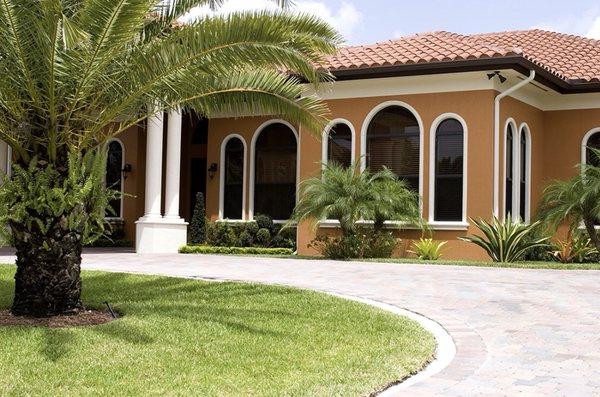 Landscaping we did near Hialeah