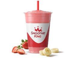 I didn't take a pic but this is a very good pic.  Angel Food Smoothie. Strawberries, bananas, milk and turbinado.