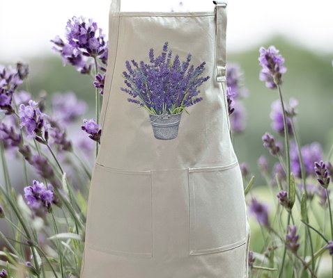 Embroidered Apron