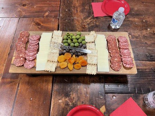 charcuterie board