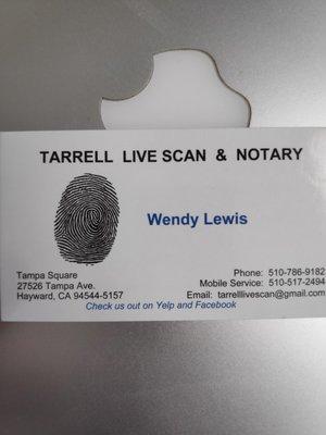 Tarrell Live Scan & Notary