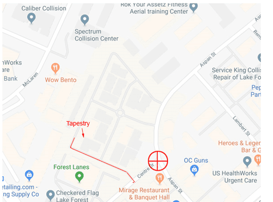 Tapestry Location