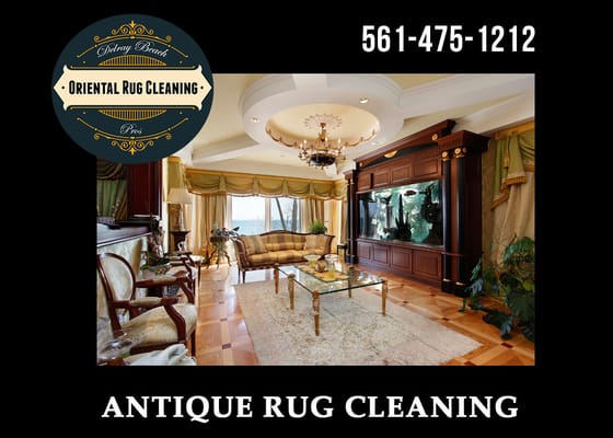 Delray Beach Oriental Rug Cleaning Pros - Antique Rug Cleaning