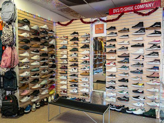 Over 150 shoe styles in stock