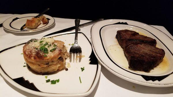 Filet and Truffle Dauphinois Potatoes