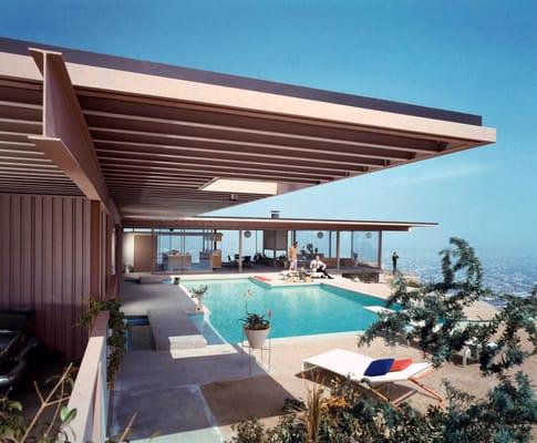 Stahl residence. Photo by Julius Shulman