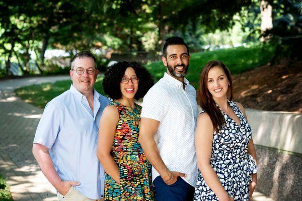 A few of our agents from left to right including: Ray Gernhart, Angela Warren, Vik Narula, and Ruth Garvey.