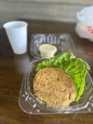 House made veggie patties