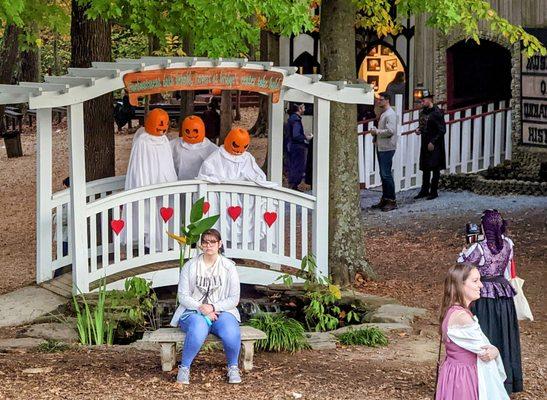 This shot is also being used as an album cover for a Halloween Punk band somewhere out there