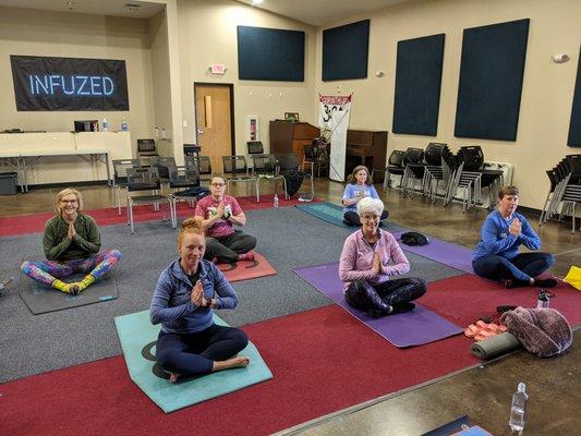 Yoga for Camp Gladiator Crowley