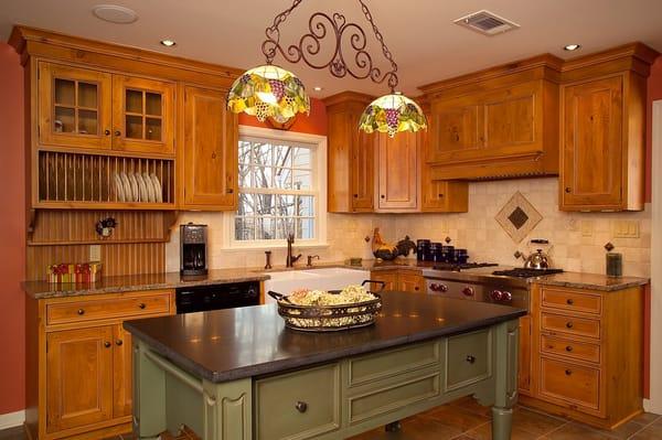 Countertops by Bridgewater Marble & Granite.  Design by Kitchens By Nancy of Somerville.