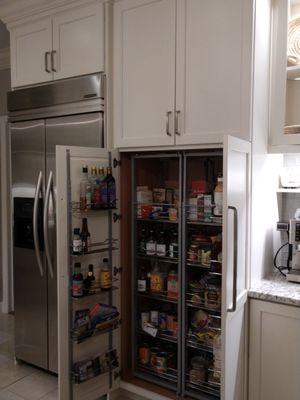 Swing out pantry