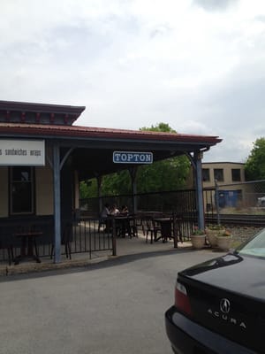 Former train station now cafe!