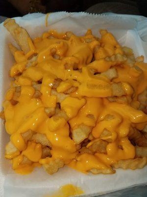 Cheese fries, to go...