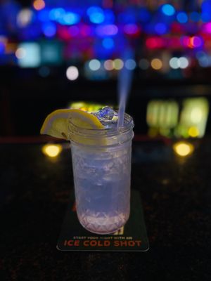 Lavender gin lemonade