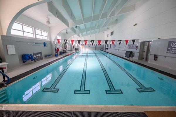 Pool at Stonestown Family YMCA.