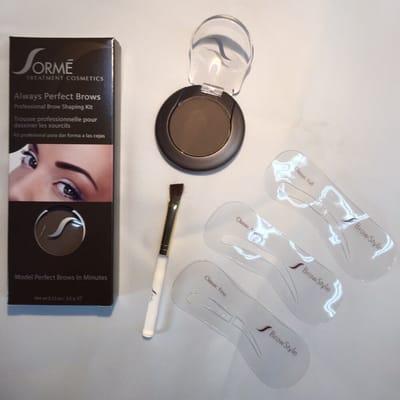 Sorme Always Perfect Brows Professional Brow Shaping Kit for Model Perfect Brows In Minutes #sormecosmetics