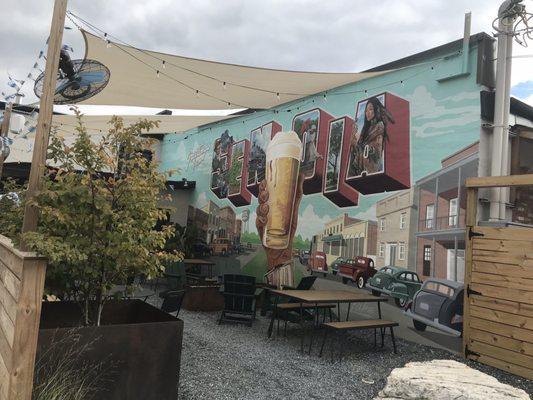 Neue brewery located in downtown Senoia