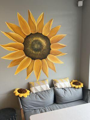 Sun flower deco