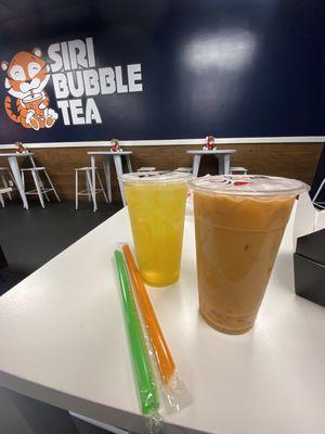 Boba teas