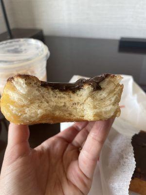 "Filled" long donut