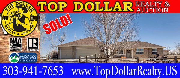 Home Sold Brighton, CO Top Realtor in Brighton CO 80601 80602 80603