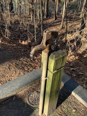 Water pump at the campsites