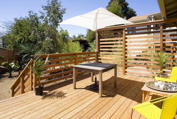 Deck and Privacy Screen