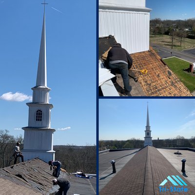 Emanuel Baptist Church Completed New Roof