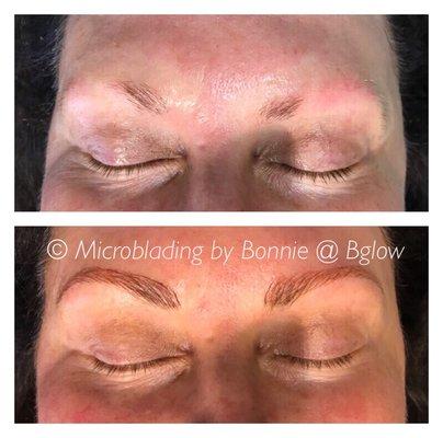 Microblading client #nofilter #results