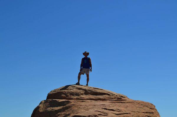 This was taken on Whale Rock in Utah. We can achieve so much more by living our lives with intentionality.