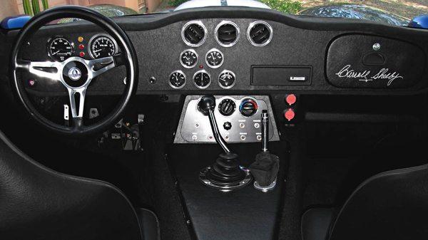 Shelby Daytona Coupe GT Cockpit