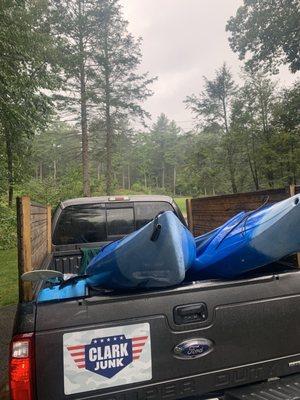 Kayak Removal