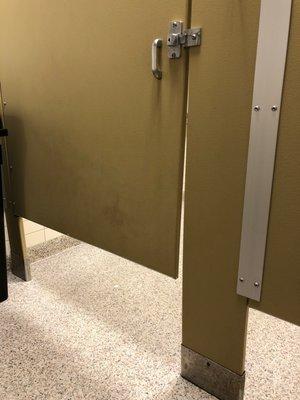 Restroom toilet area door. Thanks for the privacy!