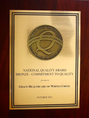 Bronze Award - American Healthcare Association!