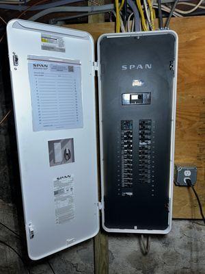 Smart Home electrical panel installation