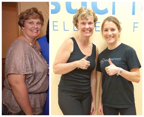 Another successful fitness transformation after personal training at Wholistics!